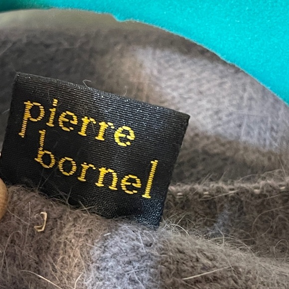 Pierre Bornel Cable Knit Colorblock Sweater Merino Angora Grandpa Cozy Medium - Picture 6 of 8